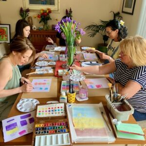 Watercolour-Painting-class- Intermediate-level- 5 weeks block-09-09-26-to-07-10-26