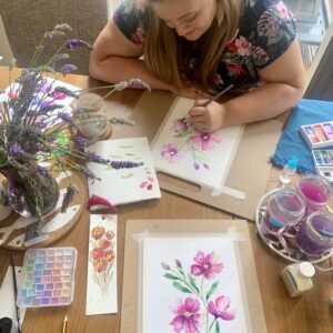 Watercolour-Painting-class- Foundation-level- 5 weeks block-07-09-26-to-05-10-26